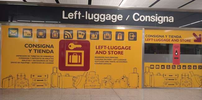 Fotos Consigna aeropuerto de Málaga