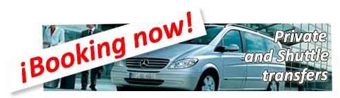 Private and shared transfers M&aacute;laga airport to M&aacute;laga port or vice versa